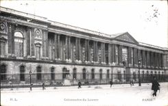 CPA Paris Colonnades du Louvre 