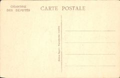 CPA Chambre des Deputes Hotel de la Residence 