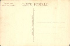 CPA Chambre des Deputes Entree sur le Quai 