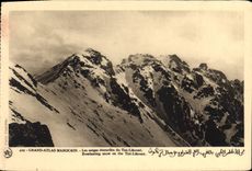 CPA Grand Atlas Marocain Les neiges eternelles du Tizi Likount 