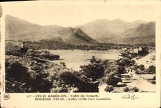 CPA Atlas Marocain Vallee du Gounafa 