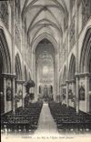 CPA Dieppe La Nef de l'Eglise Saint Jacques 