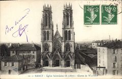 CPA Nancy Eglise Saint Leon 