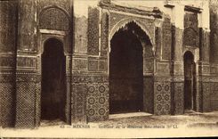 CPA Meknes Interieur de la Modersa Bou Anania 