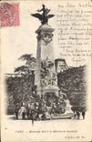 CPA Paris Monument eleve a la Memoire de Gambetta 
