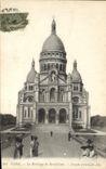 CPA Paris La Basilique du Sacre Coeur Facade principale 