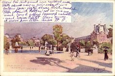 CPA Jardin des Tuileries 