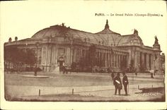 CPA Paris Le Grand Palais Champs Elysees 
