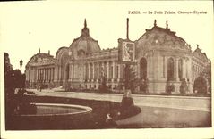 CPA Paris Le Petit Palais Champs Elysees 
