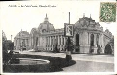 CPA Paris Le Petit Palais Champs Elysees 