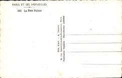 CPA Paris Le Petit Palais 