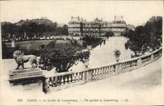 CPA Paris Le Jardin du Luxembourg 
