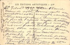 CPA Peintures Murales du Pantheon Puvis de Chavannes Sainte Genevieve marquee du sceau divin