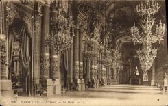 CPA Paris L'Opera Le Foyer 