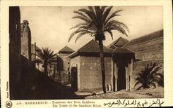 CPA Marrakech Tombeau des Rois Saadiens 