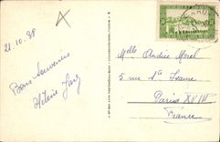 CPA Bou Saada L'Oued et les Gorges 