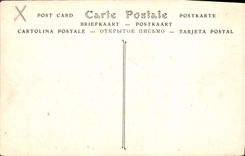 CPA Paysages Sahariens Caravane de Transport traversant un Oued