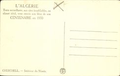 CPA Cherchell Interieur du Musee 