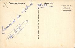 CPA Scenes et Types Chamelle et son Petit 