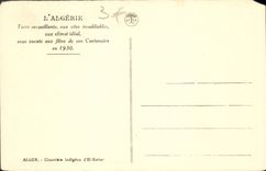 CPA Alger Cimetiere indigene d'El Ketter 