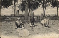 CPA Scenes et Types Types de Marocains 