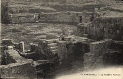 CPA Cherchell Le Theatre Romain 