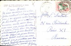 CPA Scenes et Types d'Afrique du Nord Deux cavaliers du Sud 