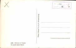 CPA Scenes et Types Un puits dans l'Oasis