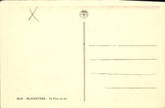 CPA EL Kantara Le Pont en fer 