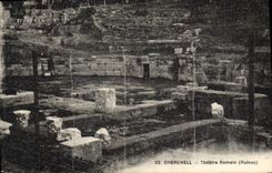CPA Cherchell Theatre Romain Ruines 