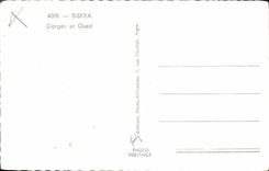 CPA Biskra Gorges et Oued 