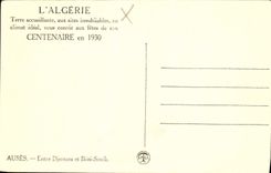 CPA Aures Entre Djemora et Beni Souik 