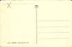 CPA Biskra Route du Fort Turc 