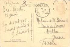 CPA Bou Saada Discussion interessee dans l'Oued 