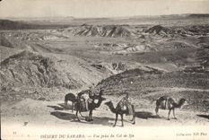 CPA Desert du Sahara Vue prise du Col de Sfa 