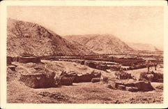 CPA L'Algerie Puits de Meniet sur la route de Ahaggar 