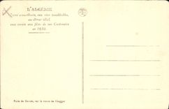 CPA L'Algerie Puits de Meniet sur la route de Ahaggar 