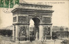 CPA Paris Arc de Triomphe de l'Etoile 
