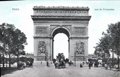 CPA Paris Arc de Triomphe 