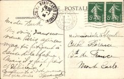 CPA Paris Arc de Triomphe et Place de l'Etoile 