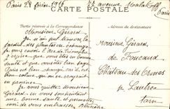 CPA Paris L'Arc de Triomphe 