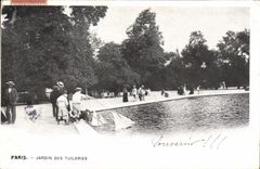 CPA Paris Jardin des Tuileries 