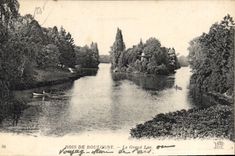 CPA Bois de Boulogne Le Grand Lac 