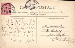 CPA Paris La Grille du Parc Monceau 