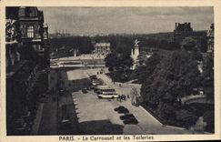 CPA Paris Le Carrousel et les Tuileries 