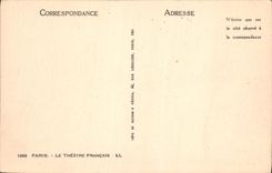 CPA Paris Le Theatre Francais 