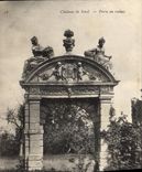 CPA Chateau de Sorel Porte en ruines 