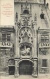 CPA Nancy Palais Ducal Petite et Grande Porrerie 1512 Cette derniere est surmentee de la statue du D