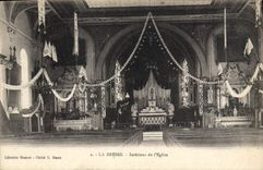 CPA La Bresse Interieur de l'Eglise 