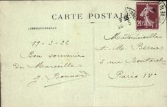 CPA Marseille Chateau d'If 